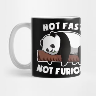 Not Fast Not Furious Baby Panda for Pandafan Mug